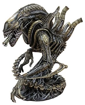 Alien Warrior Mini Bust