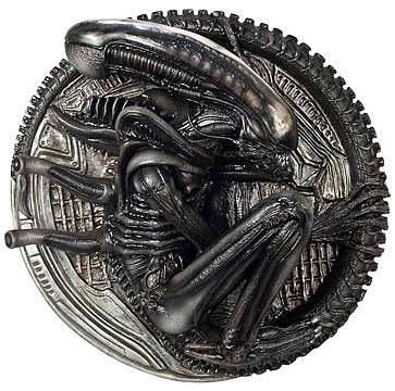Alien Polystone Wall Plaque