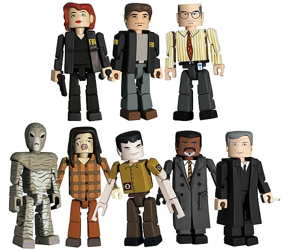 X-Files PALz Series 2 Mini Figure Full Case