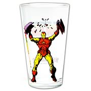 Iron Man Glass Toon Tumbler