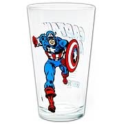 Captain America Glass Toon Tumbler