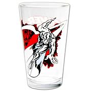 Silver Surfer Glass Toon Tumbler
