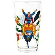 Justice League Glass Toon Tumbler