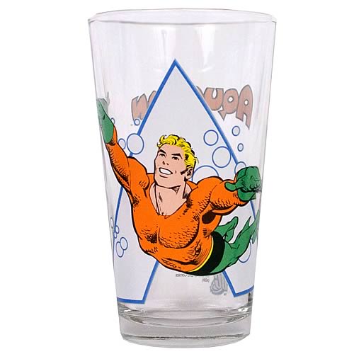 Aquaman Glass Toon Tumbler