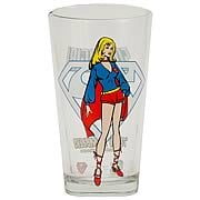Supergirl Glass Toon Tumbler