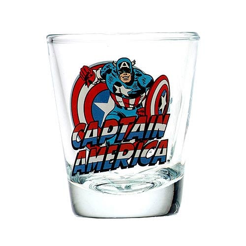Captain America Toon Tumbler Collectible Mini-Glass