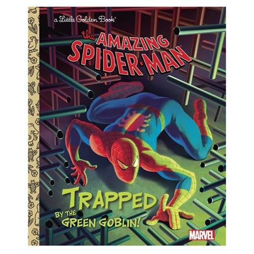 Spider-Man Trapped by the Green Goblin Little Golden Book