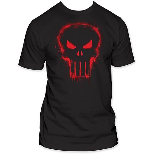 Punisher Red Logo T-Shirt