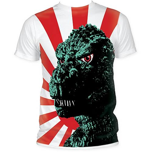 Godzilla Rising Sun T-Shirt