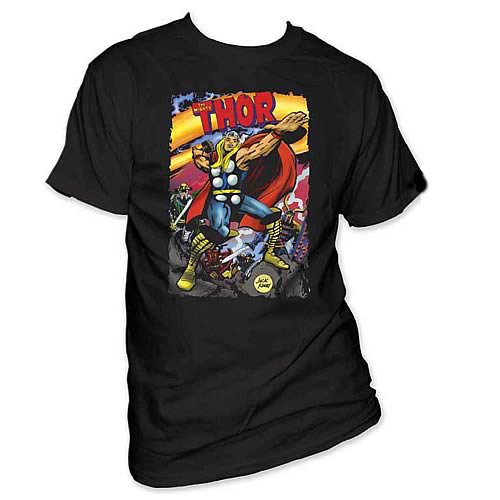 Thor Jack Kirby Cover Art T-Shirt
