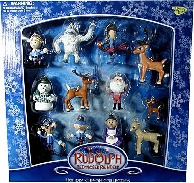 Rudolph Holiday Clip-On Set
