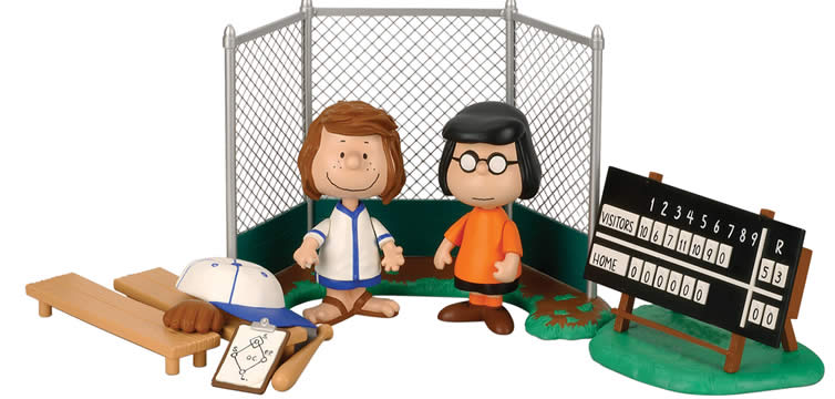 Peanuts Baseball Playset