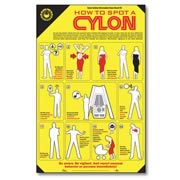 Battlestar Galactica How To Spot A Cylon Poster