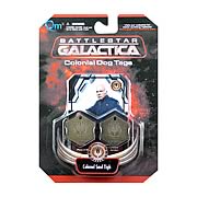 Battlestar Galactica Saul Tigh Dog Tag Replica