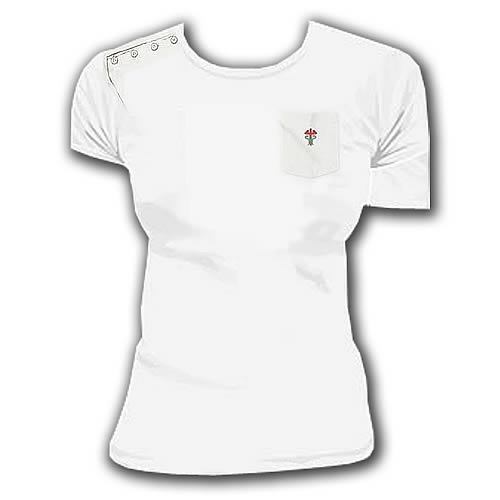 Dr. Horrible's Sing-Along Blog Lab Coat Juniors T-Shirt