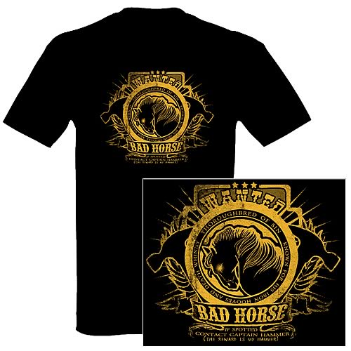 Dr. Horrible's Sing-Along Blog Wanted Bad Horse T-Shirt