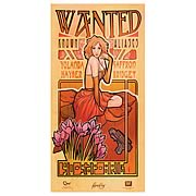 Firefly Les Femmes Saffron Poster