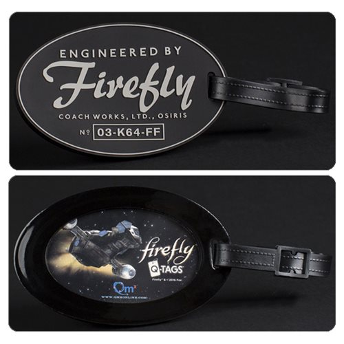 Engineered by Firefly Q-Tag Luggage Tag