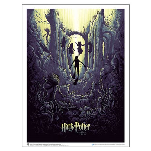 Harry Potter and the Watery Challenge Art Print