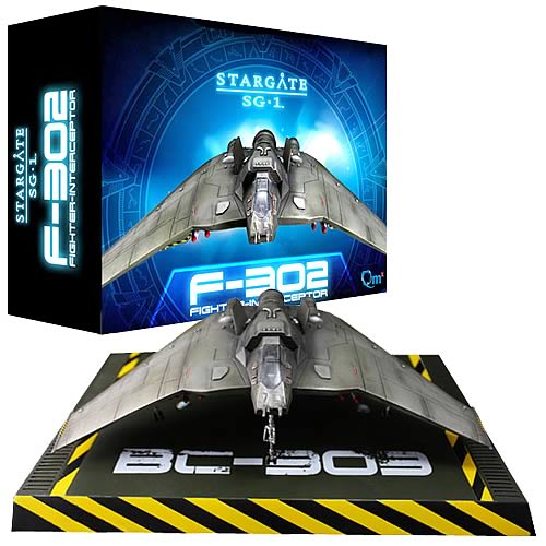 Stargate SG-1 F-302 Fighter Interceptor Replica, Stargate, Prop Replicas, Quantum Mechanix