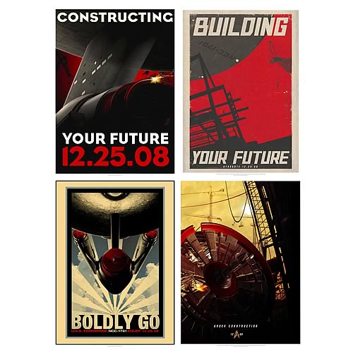 Star Trek Movie Retro Poster Series 1 Set