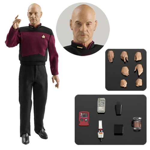 Star Trek: TNG Captain Jean-Luc Picard 1:6 Action Figure