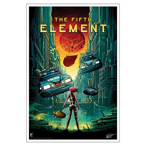The Fifth Element Dan Mumford Art Print
