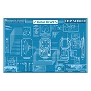 Warehouse 13 Farnsworth Blueprint Replica