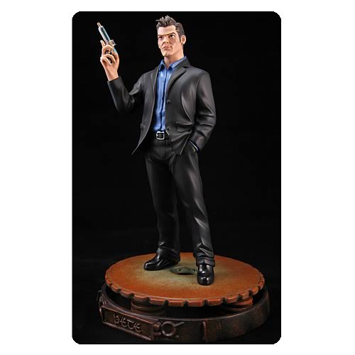 Warehouse 13 Pete Lattimer Animated Maquette Statue