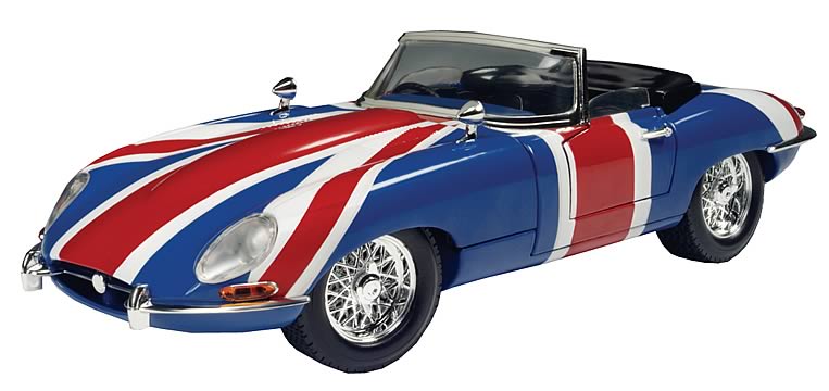 Austin Powers Shaguar 1:18 Scale Die Cast