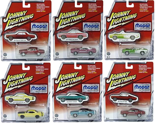 Johnny Lightning Mopar or No Car R6 Case