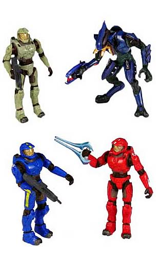 Halo 2 Mini Figure 2-Pack Series 1 Case