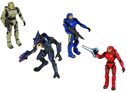 Halo 2 Mini Figure 5-Pack Series 1 Case