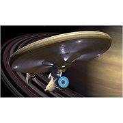 Star Trek Movie Enterprise NCC-1701 Over Saturn 3D Print