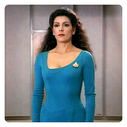Star Trek TNG Counselor Female Dress Uniform Pattern