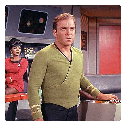 Star Trek TOS Male Officer Wrap Style Duty Uniform Pattern