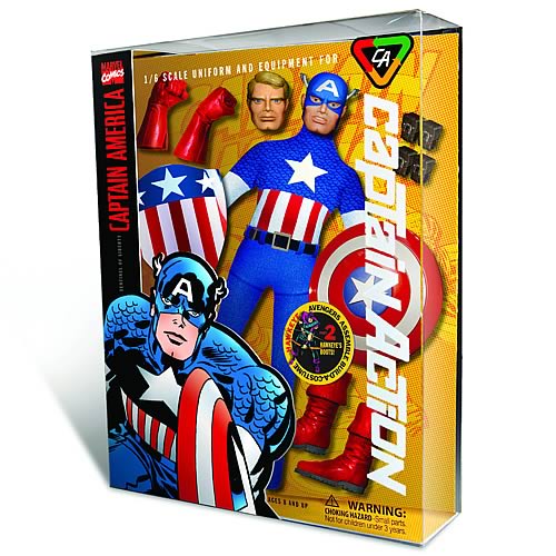Captain Action Captain America Deluxe Costume Accessory Pack