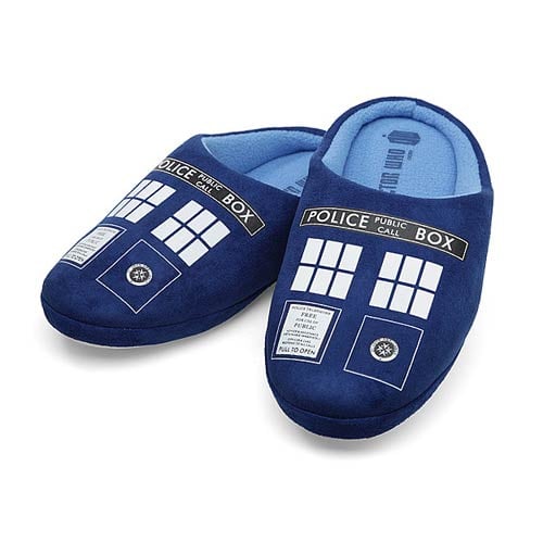 Doctor Who TARDIS Womens Slippers