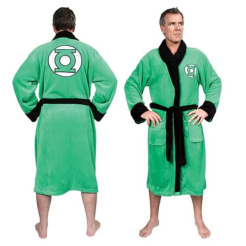 Green Lantern Cotton Bathrobe
