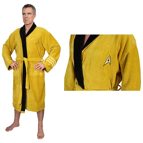 Star Trek Original Series Kirk Cotton Bathrobe