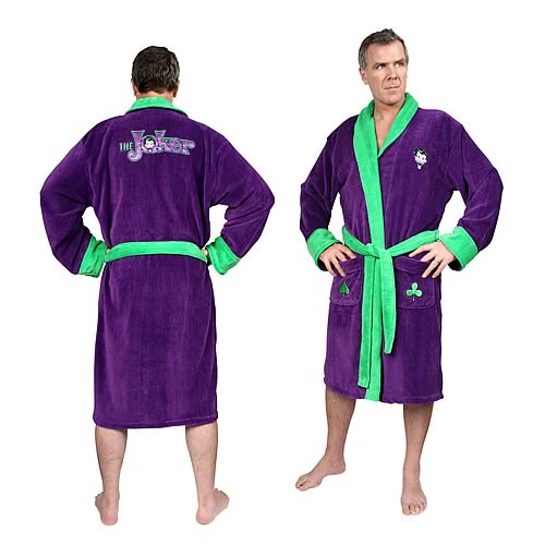 Batman Joker Cotton Bathrobe