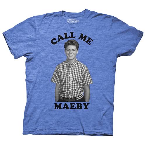 Arrested Development Call Me Maeby Blue T-Shirt