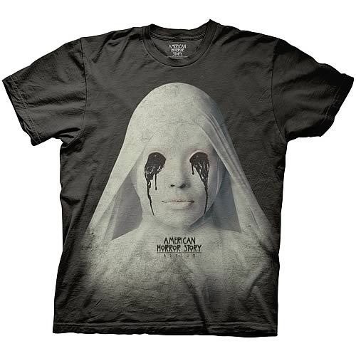 American Horror Story Asylum White Nun Black T-Shirt