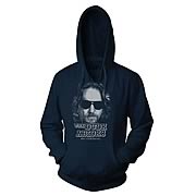 Big Lebowski Dude Abides Hooded Sweatshirt