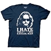 Big Lebowski I Hate the F***ing Eagles T-Shirt