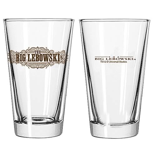 Big Lebowski Pint Glass