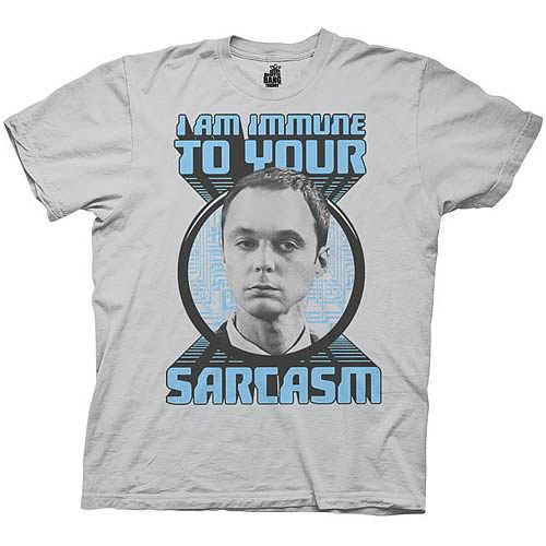 Big Bang Theory Sheldon Sarcasm T-Shirt