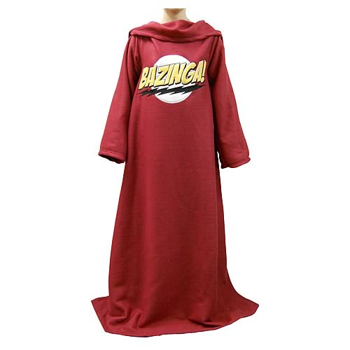 Big Bang Theory Bazinga Snuggler Blanket