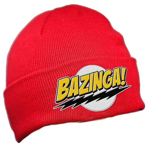 Big Bang Theory Bazinga Knit Hat