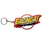 RJBTKC2260 Big Bang Theory Bazinga! Rubber Key Chain